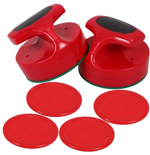 IMIKEYA Eishockey Pucks Pusher Zubehör Für Tischspiel Ersatzpucks Glatte Air Hockey Pucks Kit Für Heim Und Freizeitspaß