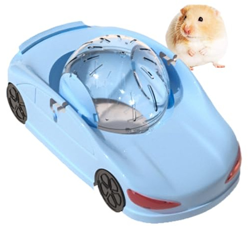 Hamster Running Ball | Boule transparent détachable | Hamster Running Ball Funny Transparent Ball | Petite roue d'exercice de voiture de jouet pour animaux de compagnie, drôle de petite boule transpar