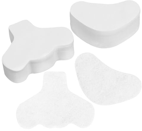 GETAJGHSD 200 Stück Baumwoll Wattepads für Nasen und Kinnreinigung Nasenpad und Porenreinigungsstreifen für Einfache Anwendung und Komfortable Hautpflege Routine
