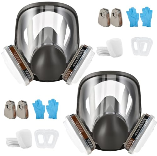 faburo Protection Respiratoire Réutilisable, Respirateur Intégral