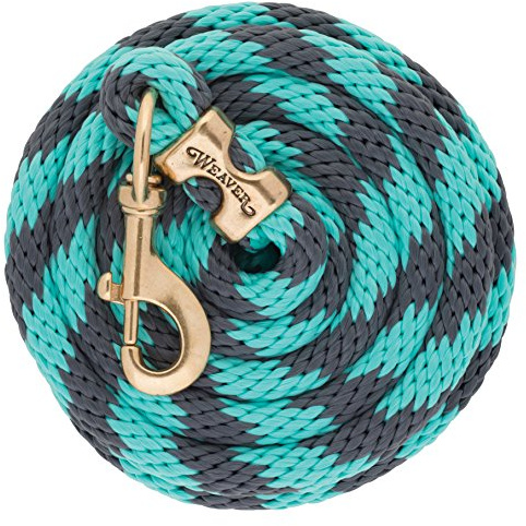 Weaver Leather Poly-Führungsseil, Grau/Minze, 1,6 cm x 3 m