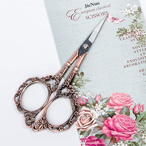 1 stück Rot Kupfer Premium Maniküre Schere mehrzweck Edelstahl Nagelhaut Pediküre Beauty Grooming Kit Für Nagel, Augenbraue, Wimpern