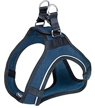 Nobby Geschirr Cayo, grau Brust: 38-44 cm, Bauch: 40-45 cm, 1 Stück