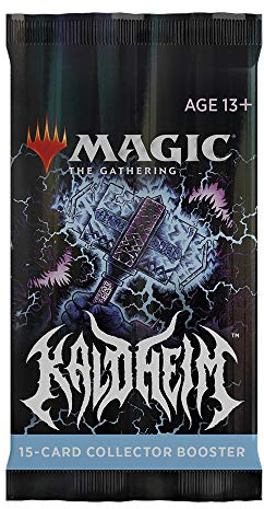 Magic: The Gathering Kaldheim Collector Booster Pack (15 Cartas mágicas)