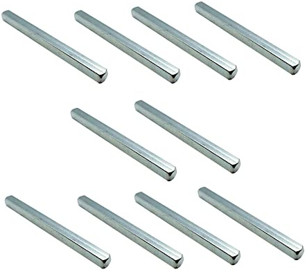 Door Spindle Bar for Door Handles and Knobs | 10 Piece | 8 x 150mm