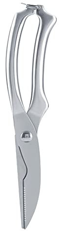 Akozon Tijeras profesionales de aves de corral, acero inoxidable, acero inoxidable, tijeras de cocina, para cocina, pollo, para todo tipo de carne, pescado y frutas