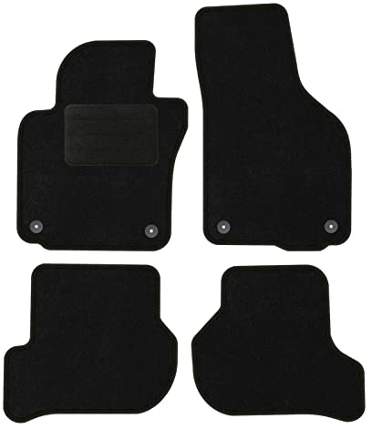 TEXER Textil Fußmatten Passend für VW Golf VI Bj. 2008-2013 Basic