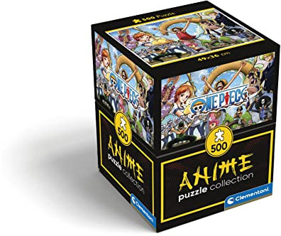 Clementoni One Piece Puzzle 500 Teile - Legespiel für Manga & Anime Fans - Geschenk für Kinder ab 14 Jahren & Erwachsene, 35136