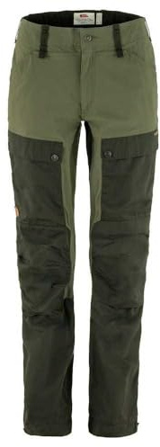 Fjallraven 86705-662-625 Keb Trousers Curved W Pants Women's Deep Forest-Laurel Green Size 48/L
