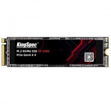 KingSpec - SSD M.2 NVME 2280 PCle Gen 4×4, NVMe 1.4 2To XF-2TB (2280) Compatible pour Apple -