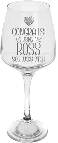 Always Looking Good Congrats on Being My Boss Gifts for Boss Engraved Wine Glass Personalised Birthday Gifts for Women Boss Gifts Ladies Gifts Ideas Red Wine Boss Gifts for Her Presents for Women
