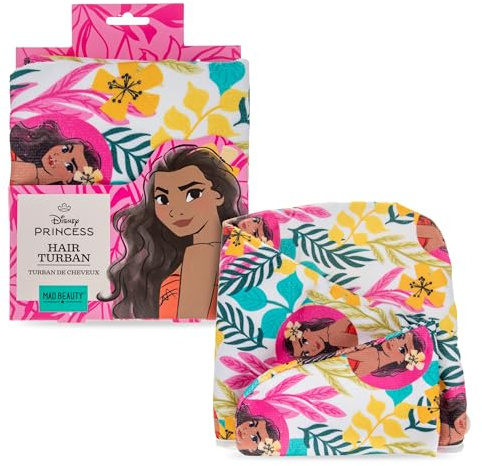 MAD Beauty Moana hårhandduk turban flerfärgad, flerfärgad, en storlek