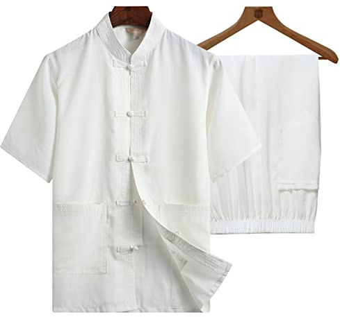 Tai Chi Uniforme Unisexo Ropa De Entrenamiento De Kung Fu De Artes Marciales Zen Meditación ala Chun Hombres Y Mujeres Ropa De Ejercicio Matutino