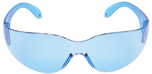 Trimex Arms Lunettes de tir ultra - Lunettes de sécurité résistantes aux chocs pour tir, airsoft, chasse, tactique et protection d'atelier (bleu)