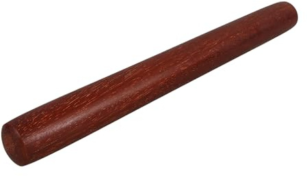 ASAKKURA Palo de Tai Chi de Madera Roja 33 Cm Resistente al Desgaste para Entrenamiento de Kungfu y Ejercicio al Aire Libre, Bastón de Ejercicio Portátil para Artes Marciales y Uso Diario