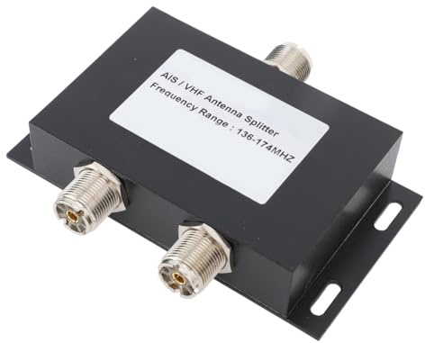 Bosiyrggrl Antenne della Barca Splitter di Potenza per Il di Alimentazione del Marino di Navi da 136 A 174 MHz Divisore Divisore Antenna