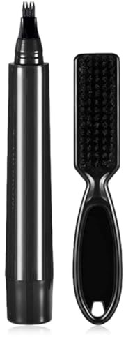 Kit de Bolígrafo de Relleno para Barba, Tinte Barba Hombre, para Hombres con Cepillo, para Hombres con Cepillo, Waterproof & Sweatproof, To Fill, Define Hair, Beard & eyebrow Colour