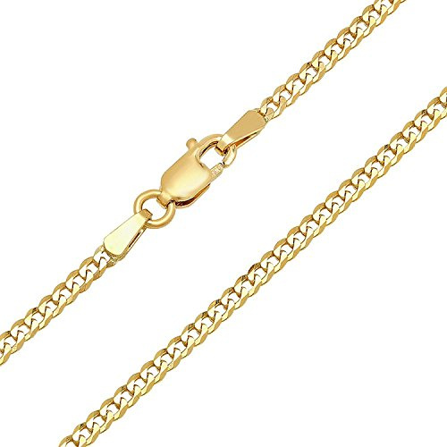 PRINS JEWELS 14 Karat 585 Gold Panzerkette Unisex Gelbgold - Breite 3.60 mm - Länge wählbar