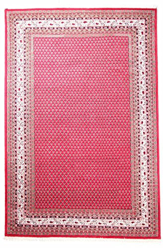 Nain Trading Indo Sarough Mir 200x300 Handgeknüpft Orientteppich Teppich Wolle Indien