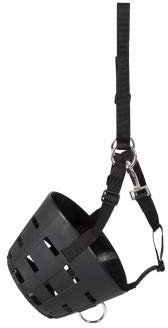 PFIFF 102382 Fressbremse mit Kopfstück, schwarz M