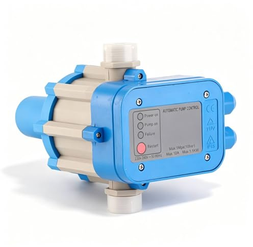 Presscontrol bomba agua, controlador automático de presión de bomba de agua de 10A 1.1Kw, regulador electrónico de interruptor de presión de 1Mpa 10 Bar