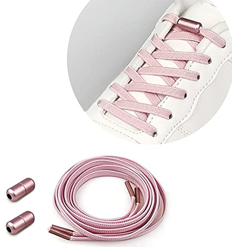 CHYEEH Elastische Schnürsenkel | Universeller Ohne Binden Flach Gummischnürsenkel mit Schnellverschluss/Gummi Schuhbänder Einstellbare mit Metallverschluss - Kinder Binden Keine Schnürsenkel Mehr