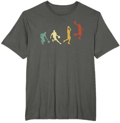 Dunking Basketball Spieler Evolution T-Shirt