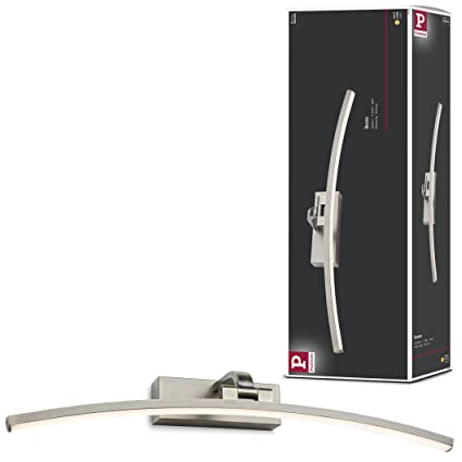 Paulmann 95561 LED Bilderleuchte Bento 500mm incl. 1x10 W Warmweiß Altmessing Bildbeleuchtung Metall, Kunststoff Wandlampe 3000 K | 10 W, Metall, Kunststoff, 3000 K
