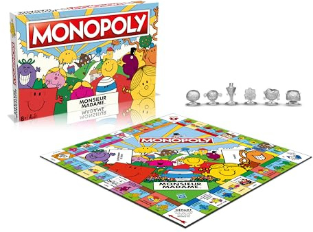 Winning Moves - Monopoly Monsieur Madame - Gesellschaftsspiel - Brettspiel - französische Version
