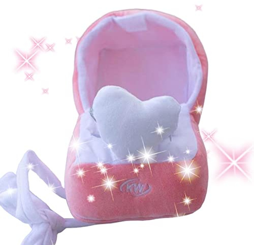 Arrovarp Ring Box Plüschtiere, 10 X 13 cm Ringbox Kuscheltier, Kreative Ringbox Plüschtier Liebesring Spielzeug Für Vorschläge, Erinnerung, Hochzeitstag, Valentinstagsgeschenk, Pink