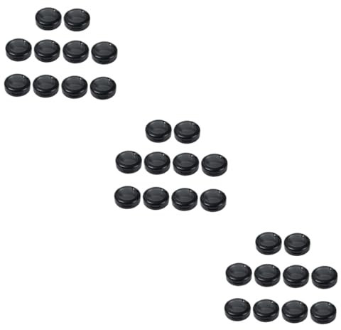MAGICLULU 30 Stk Lidschatten-Nasen schatten box runder Lidschattenbehälter Kosmetikdosen aus Kunststoff aufbewahrungsdose storage boxes Make-up-Behälter selber machen Make-up-Zubehör bilden