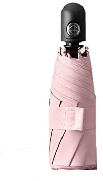 GAOJUNAN Regenschirm Sturmfest Faltbarer Reiseschirm, 8 Rippen, Winddicht, Kompakter Golfschirm, Leicht, Robust, Automatisches Öffnen Und Schließen, Für Herren Und Damen Umbrella Schirm(Pink)