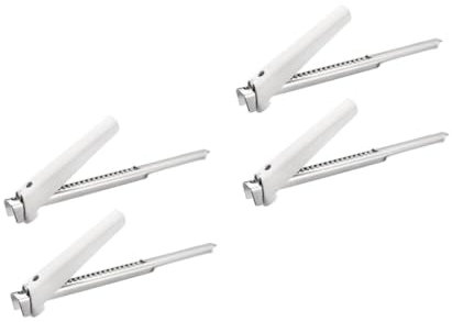 Cabilock 2 Juegos Abrelatas De Acero Inoxidable Instante Abrelatas Automatico Pinza Comercial Manuales Eléctrico El Plastico Silver 2 Piezas * 2