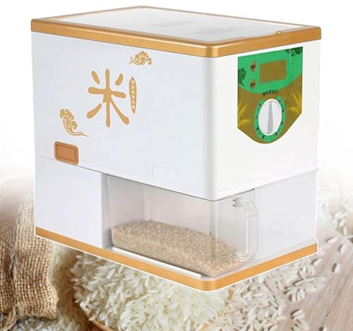 pealiritansemen Household Rice Milling Machine, Electric Grain Mill Rice Peeling, Automatic Rice Sheller Machine, For Germ Rice/Light Brown Rice/Refined Rice, 8-Speed Adjustable
