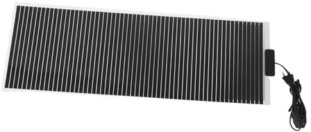 HANABASS Tapis Chauffant pour Reptiles Et Tortues 28 x 80 Cm 45w Verre avec Contrôle Température Réglable pour Terrarium Et Aquarium, Usage Terrariophilie, Alimentation Ac220v Incluse