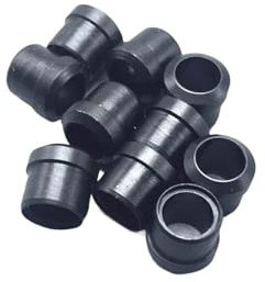 GAFNED 10 Stück Rohrschellen, hydraulisches Gelenk, 4 mm, 6 mm, 8 mm, 10 mm, 12 mm, Stecknuss (4 mm)
