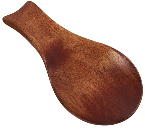 BESPORTBLE Repose-cuillère En Bois Massif Porte-ustensiles La Cuisine Compact Finition Laquée Traditionnelle Style Japonerie Pour Maison Et Comptoir La Cuisine