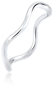 Elli Ring Wellen Minimal Geo 925 Silber 0611162116