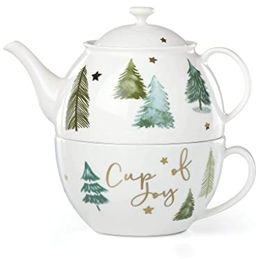 Lenox 885855 Balsam Lane Teapot & Cup
