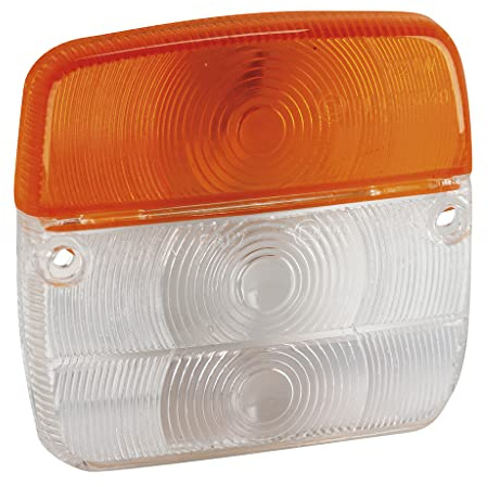 OROK - Cabochon de Feux Avant 2 Fonctions/Feu de Position et Clignotant - AJBA - Compatible avec Les références : 331311 & 640629 - Kit de signalisation, Feux arrière Auto