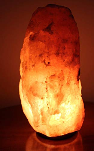 Artigianato Lampada di Sale Salgemma dell'Himalaya 18-20 kg con Certificato di Garanzia
