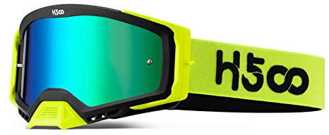 SGTTX Motocross-Brille Antibeschlag staubdichte Motorradbrille MTB ATV Mountain Downhill Trail Dirt Jump Radfahren Offroad Racing MX-Brille mit abreißbarer Moto-Brille für Helme Männer Frauen