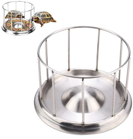 Reptile Feeding Bowl Durable Reptile Rock Food and Water Dish Feeder Bowl