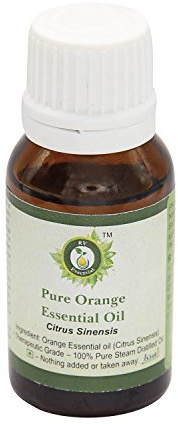Olio essenziale arancia | Citrus Sinensis | Per capelli | Per corpo | Per Diffusore | 100% puro | Distillato a vapore | Grade terapeutico | Orange Essential Oil | 100ml | 3.38oz By R V Essential