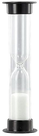 Sanduhr aus Kunststoff, Sanduhr, 30 Sekunden, 1 Min., 2 Minuten, 3 Minuten, 5 Minuten, 10 Minuten, Sandglas für die Küche