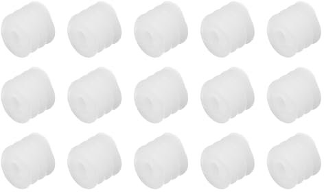 QUARKZMAN 15pz Ingranaggi in Plastica Modello con Ingranaggi a Vite senza Fine 662AA Ingranaggio di Riduzione per Robot Fai Da Te Modello Auto RC,Bianco Modulo 0.5