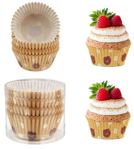 Caissettes Cupcake,Caissette Muffins Papier,Moule Muffin,Moule Cupcake,100 Pièces Moule Papier Tartelette,Décorations Pour Cupcakes,5x3cm Muffins Dessert Décoration,Décoration Gâteau Cake Cupcake