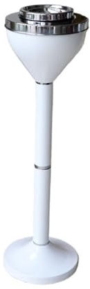 yixinzi-2024 Zigarettenaschenbecher Vertikaler Aschenbecher for Badezimmer, Aufzugseingang, Wohnzimmer, überdachtes Büro, großer Standaschenbecher Rauchender Aschenbecher(Weiß)