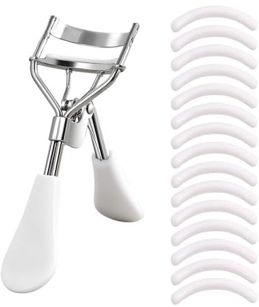 Rizador de pestañas Rizador de pestañas portátil Rizador de pestañas manual, herramienta for rizar Levantador de pestañas portátil fácil de usar Mango de diseño ergonómico Adecuado for uso diario Herr