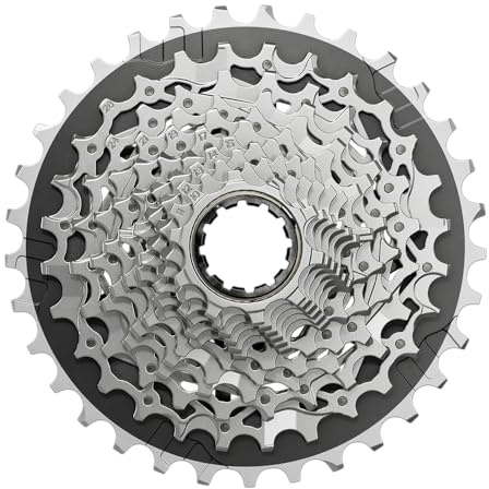 SRAM Force XG-1270 Cassette - 12-Speed, Silver, for XDR Driver Body, E1 (10-33t)